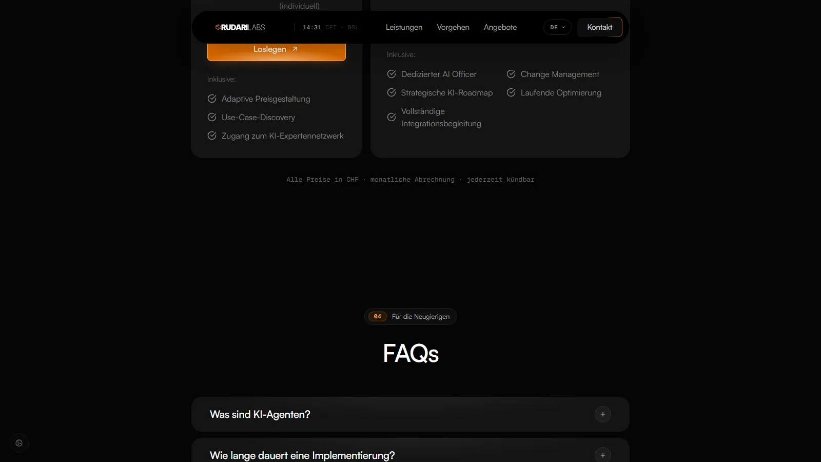 Rudari Labs — FAQ
