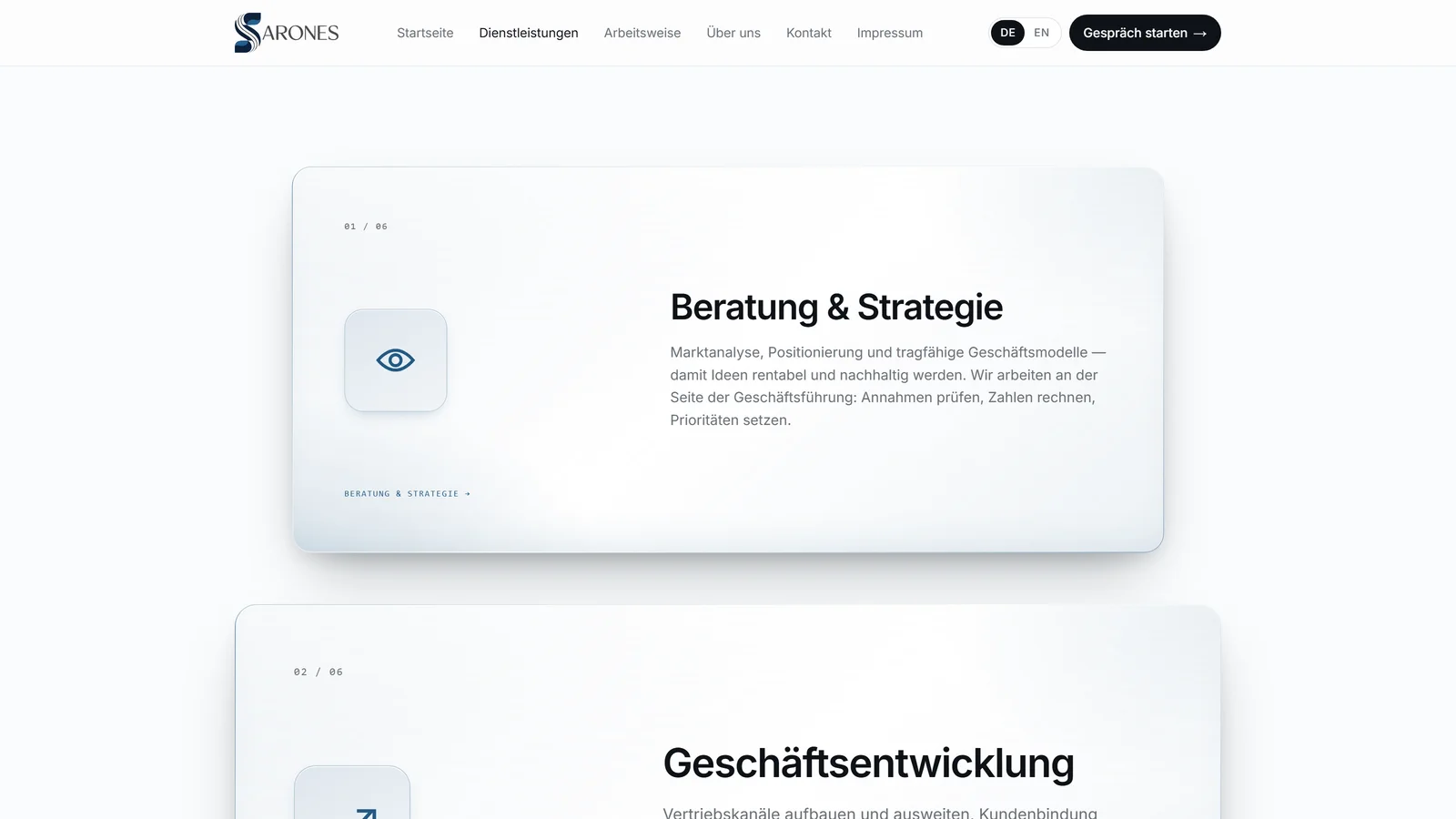 Sarones — Capabilities