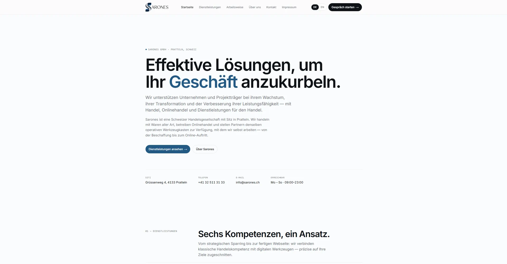 Sarones GmbH