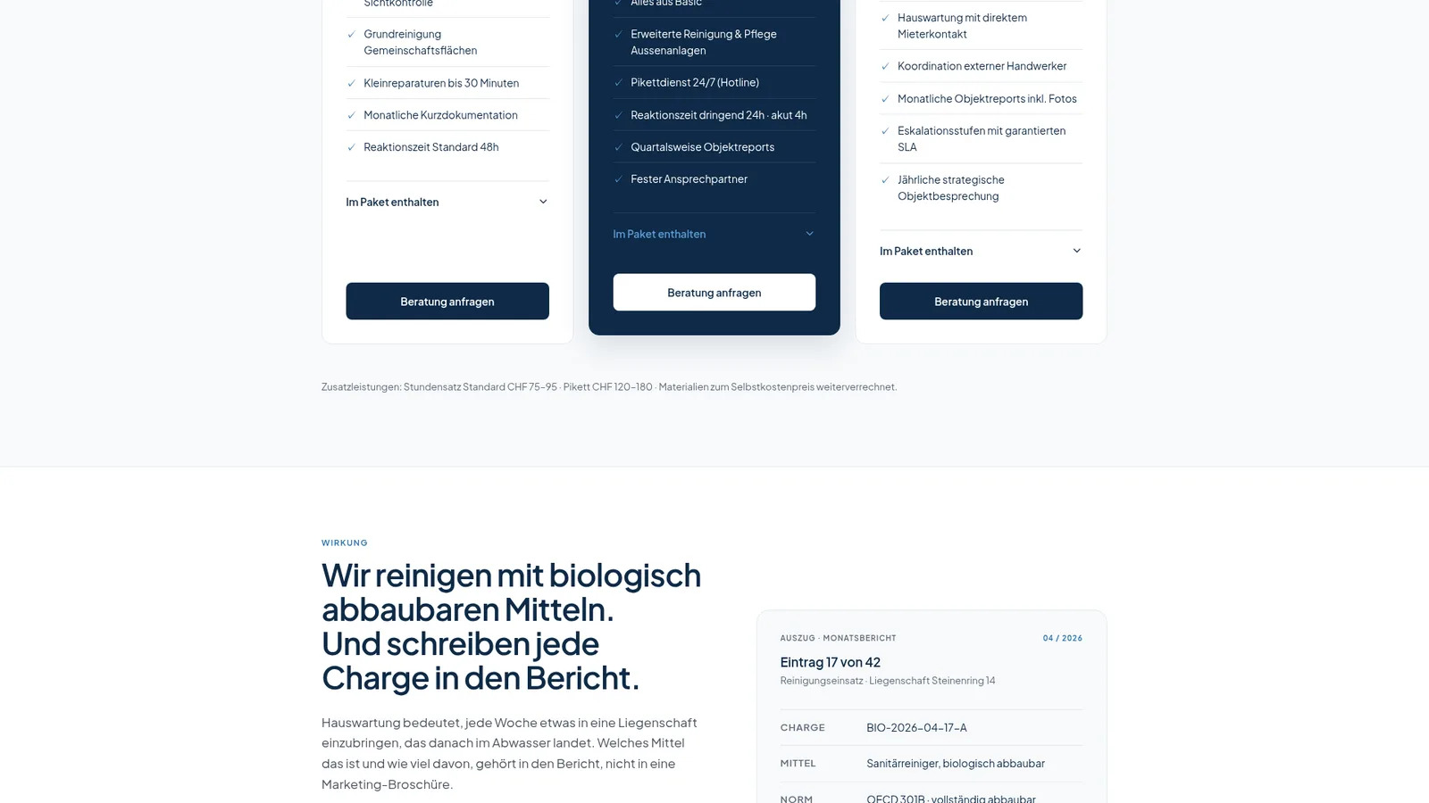 rheinklar — Pakete