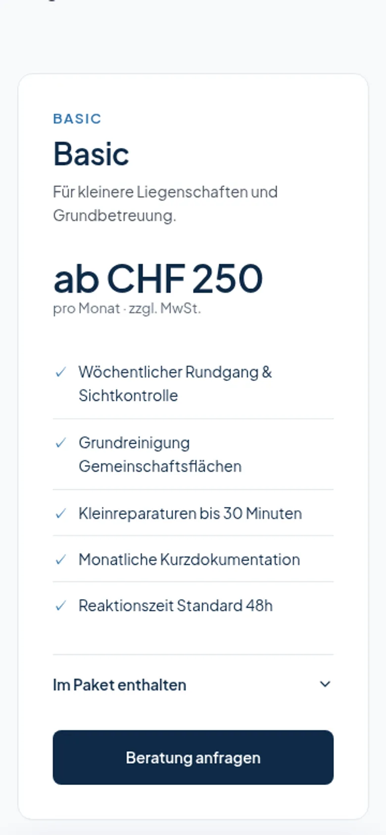 rheinklar — Mobile Pakete