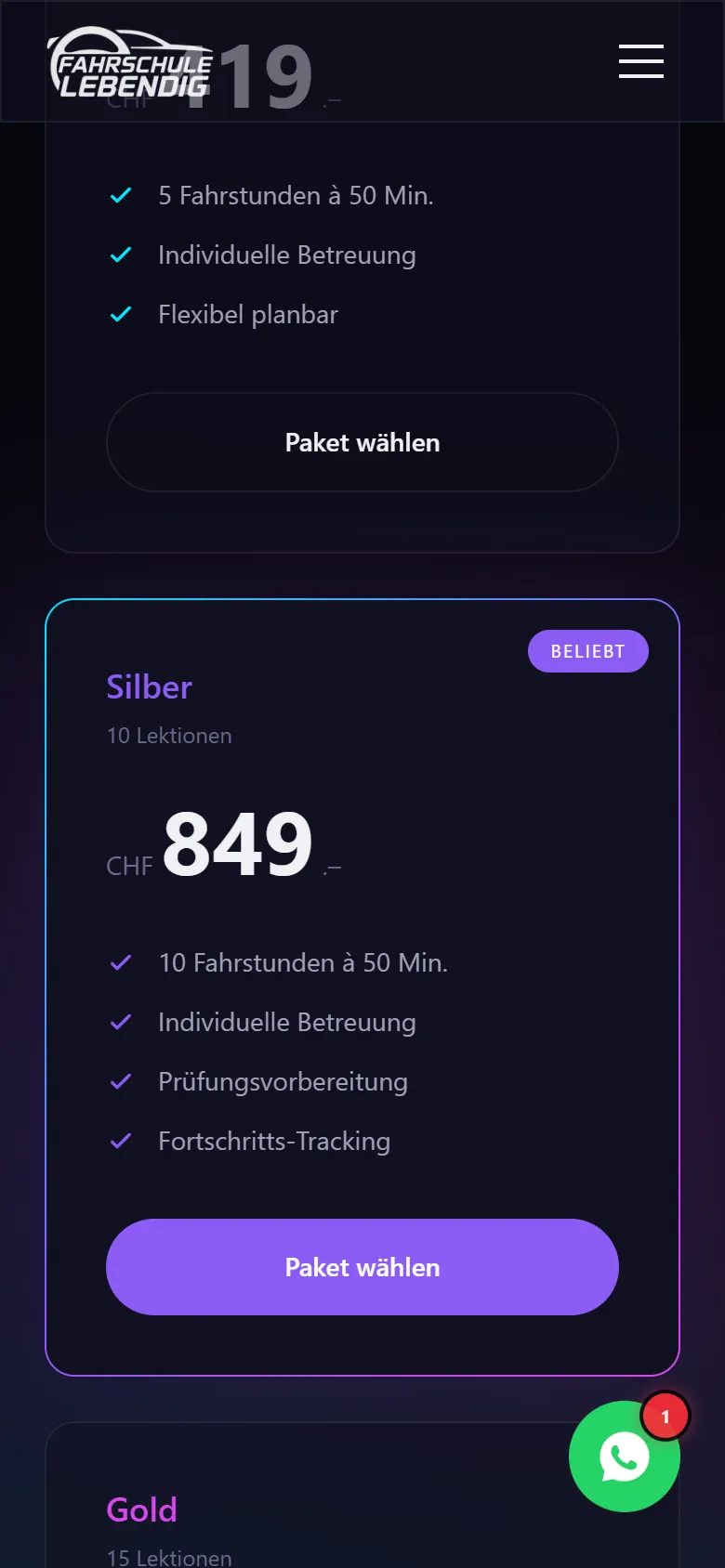 Fahrlebendig — Mobile Two