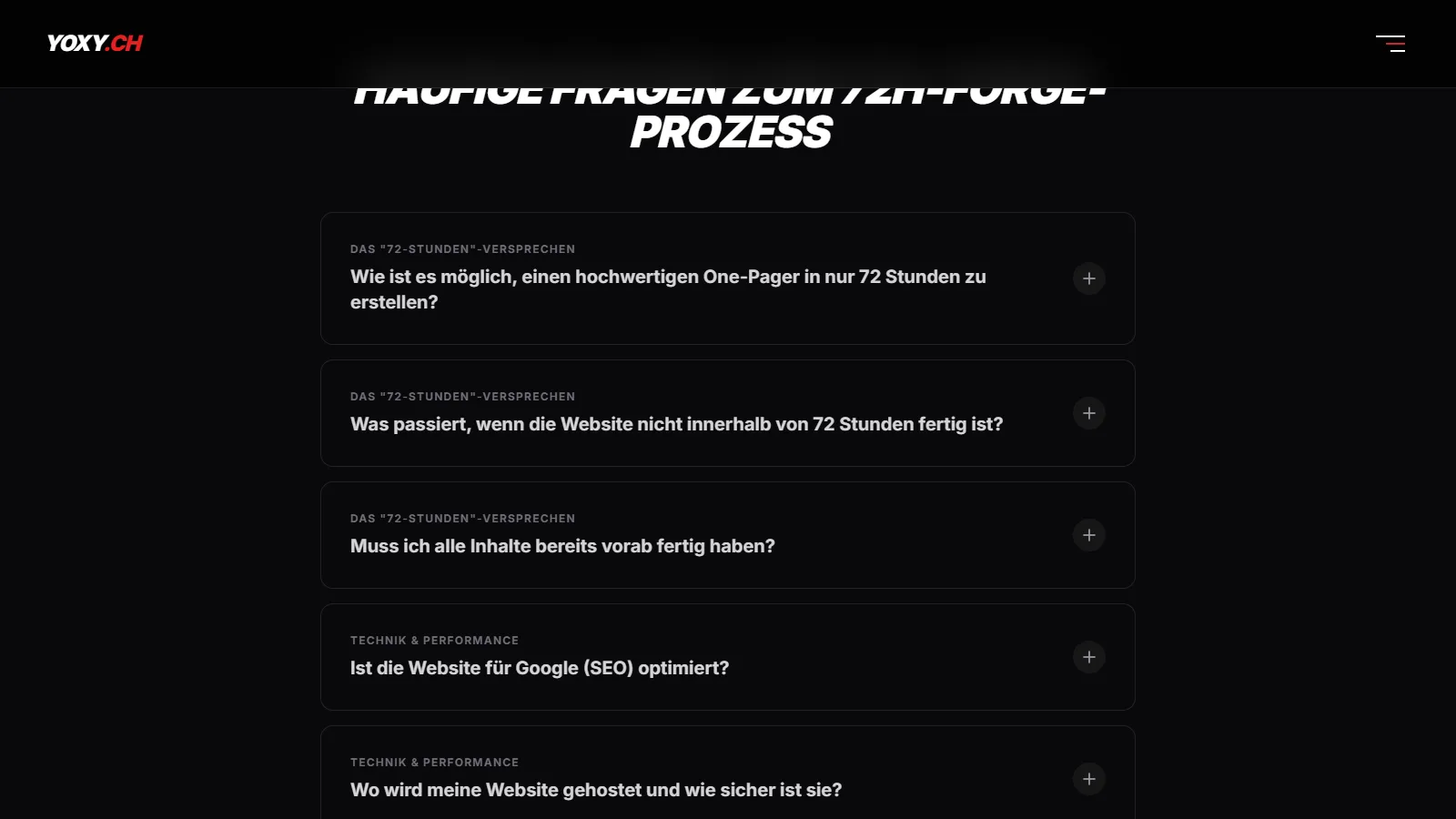 Yoxy — Footer / CTA